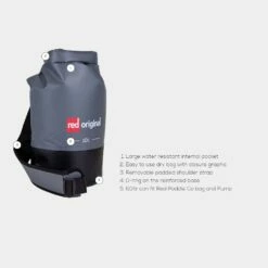 Red Paddle Roll Top Sac étanche 30L Gris 7 Red Paddle Roll Top Sac étanche 30L Gris -World Nautic Center Soldes 002 006 000 0014 3 0