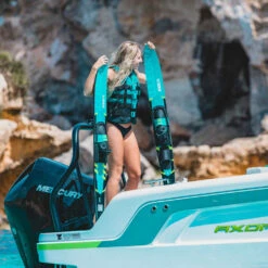 Jobe Allegre Ensemble De Ski Nautique 59 Inch Teal 7 Jobe Allegre Ensemble De Ski Nautique 59 Inch Teal -World Nautic Center Soldes 208822002 59 3 0 1