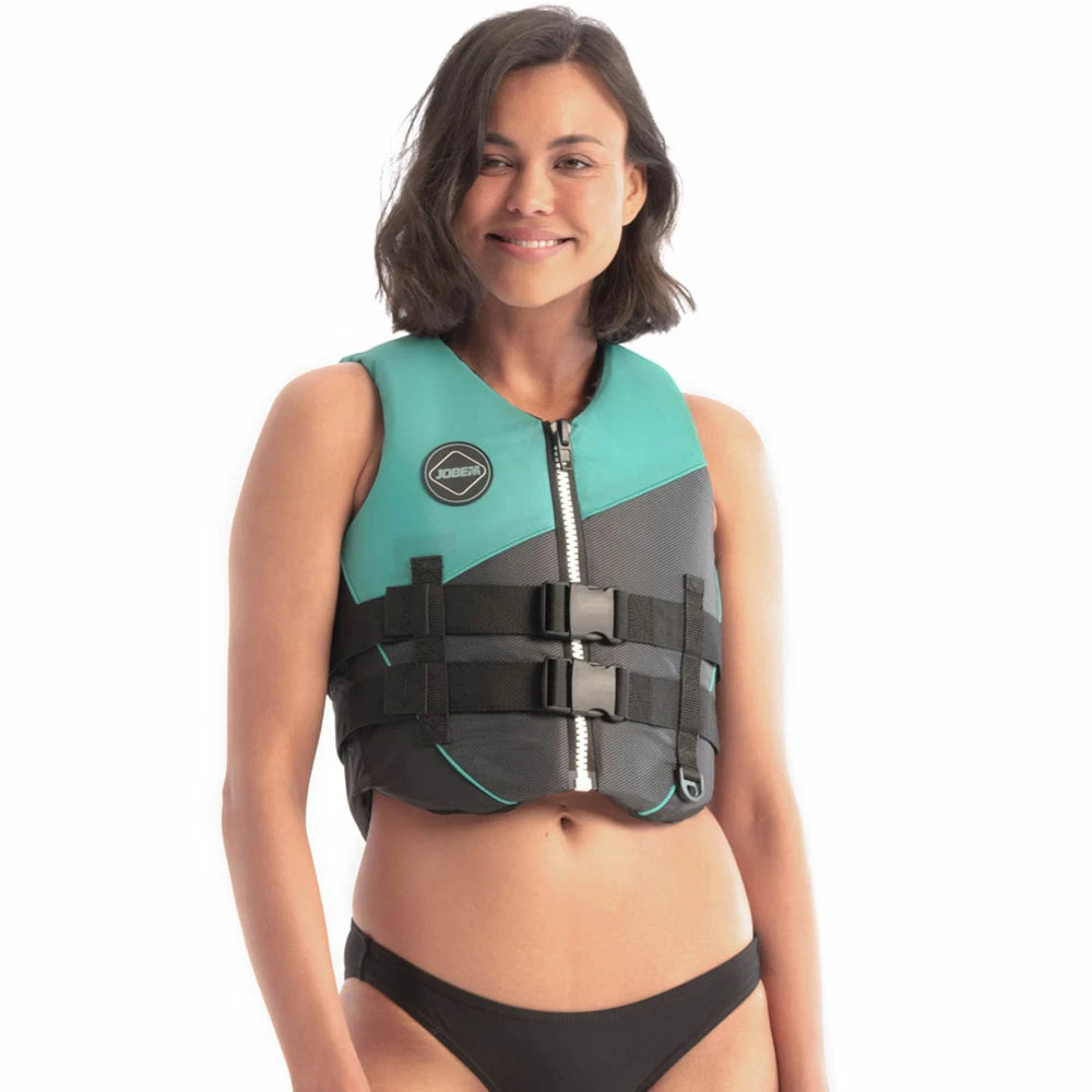 Jobe Nylon Gilet De Sauvetage 50N Femme Vintage Teal 1 Jobe Nylon Gilet De Sauvetage 50N Femme Vintage Teal