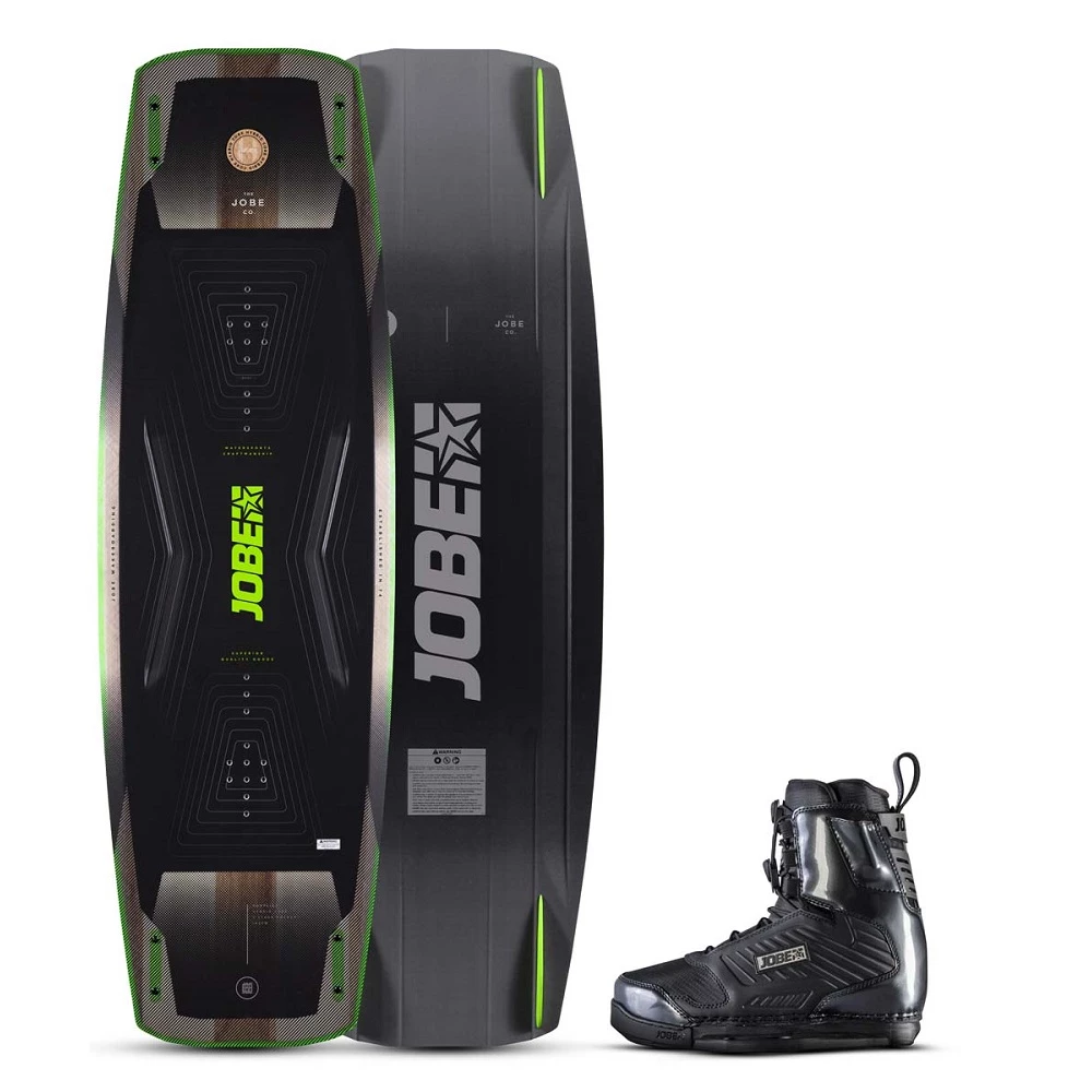 Jobe Ensemble Wakeboard Conflict 142cm & Chausses Nitro 1 Jobe Ensemble Wakeboard Conflict 142cm & Chausses Nitro