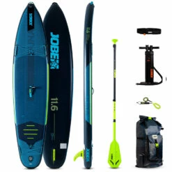 Jobe Duna Bleu Acier 11.6 Ensemble De Sup Gonflable Avec Pompe à Air Triple Action