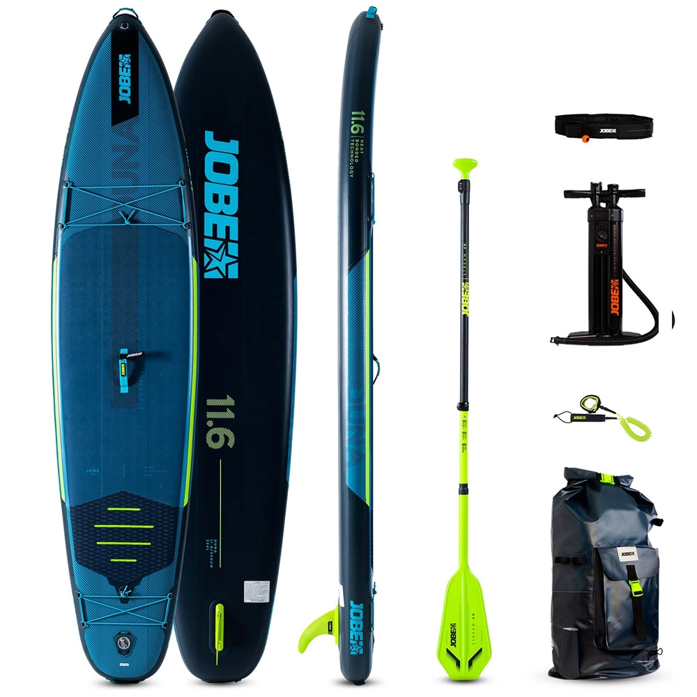 Jobe Duna Bleu Acier 11.6 Ensemble De Sup Gonflable Avec Pompe à Air Triple Action 1 Jobe Duna Bleu Acier 11.6 Ensemble De Sup Gonflable Avec Pompe à Air Triple Action
