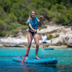 Jobe Duna Teal 11.6 Ensemble De Sup Gonflable Avec Pompe Ã  Air Triple Action -World Nautic Center Soldes 486423007 1 2 0