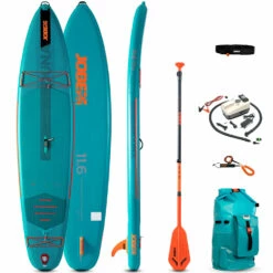 Jobe Duna Teal 11.6 Ensemble De Sup Gonflable Avec Pompe électrique