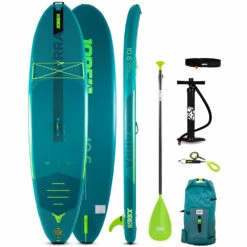 Jobe Yarra Teal 10.6 Ensemble De Sup Gonflable Avec Pagaie Aluminium